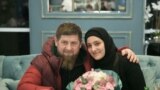 Рамзан Кадыров с одной из своих дочерей