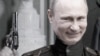 Владимир Путин в форме белогвардейца (коллаж)