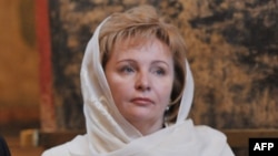 Людмила, ҳамсари пешини Владимир Путин. Акс аз соли 2013