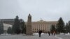 Центральная площадь в Уральске.