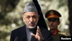 Afghan President Hamid Karzai