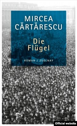 Romania/Germany = cover of Mircea Cartarescu's DieFluegel trilogy