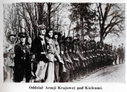 Отряд Армии Крайовой, действовавший в районе города Кельце в центральной Польше