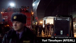 Russia -- A bomb explosion at Moscow's Domodedovo airport, 24Jan2011