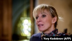 Официальный представитель МИД России Мария Захарова. 