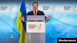 Президент Украины Петр Порошенко. Вашингтон, 1 апреля 2016 года.