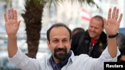 Иранский режиссер Асгар Фархади в Каннах. 17 мая 2013 года.