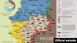 Ситуация в зоне конфликта в Донбассе