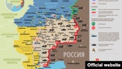 Ситуация в зоне конфликта в Донбассе