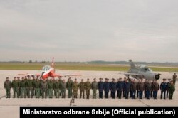 Aerodrom Batajnica kod Beograda gdje je počela vježba Rusije i Srbije , BARS 2016.