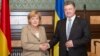 Angela Merkel Donbasın bərpası üçün pul vəd etdi
