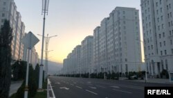 Пустынный Ашхабад 31 марта