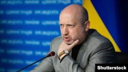 Secretary of National Security and Defense Council of Ukraine Oleksandr Turchynov. (file photo)