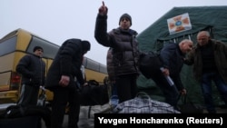 Обмен удерживаемыми на КПВВ «Майорское». 29 декабря 2019 года