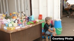 Детский труд, Бишкек, 19 июля 2011 года.