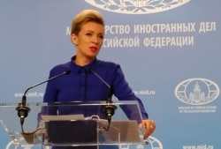 Марія Захарова, речниця Міністерства закордонних справ Росії