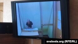 Уладзімер Навумік на судзе ў Горадні 30 чэрвеня