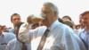 Борис Ельцин во время избирательной кампании 11 июня 1996 года