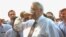 Борис Ельцин во время избирательной кампании 11 июня 1996 года