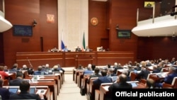 In October 2021, Tatarstan's parliament first voted to reject the Russian lawmakers' bill on the grounds that it would violate the autonomous republic's constitution. (file photo)