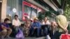 И социјалците во Охрид на протести