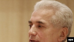 Tajik Foreign Minister Hamrokhon Zarifi (file photo)