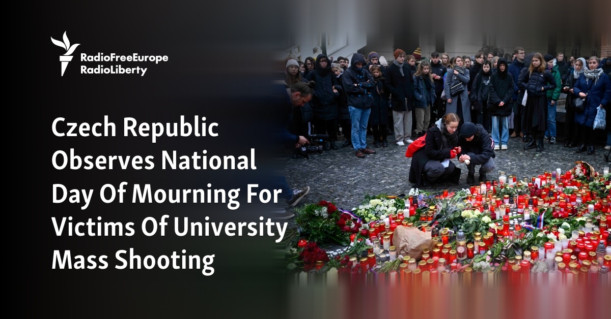 Czech Republic Observes National Day Of Mourning For Victims Of University Mass Shooting - Vimarsana News