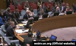 Заседание Совета Безопасности ООН по резолюции о Сребренице