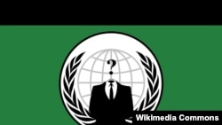 Флаг организации Anonymous