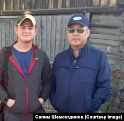 Рамиль Шамсутдинов и его отец Салимжан, фото из семейного архива