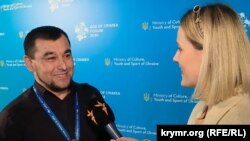 Ісмаїл Рамазанов і Катерина Некреча на форумі Age of Crimea