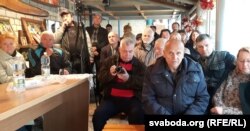 Госьці сядзібы Ігара Грышанава з Воршы, Віцебску, Менску