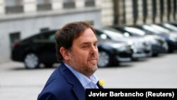 Vicepreședintele catalan demis Oriol Junqueras 