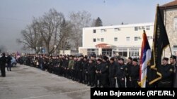 Bosna i Hercegovina, Smotra četnika Dragoljuba Draze Mihailovica u Višegradu, 10 mart 2019. gdine. Source: Alen Bajramovic RSL