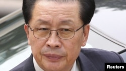 Дядя лидера Северной Кореи Чан Сон Тхэк, казненный за государственную измену. 