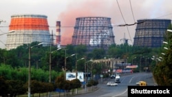 Сооружения металлургического комбината ArcelorMittal в Кривом Роге, архивное фото