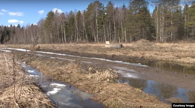 Дорога к участку Марины Хафизовой, многодетной матери