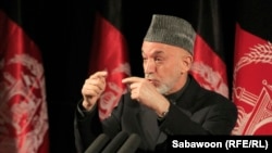 Afghan President Hamid Karzai