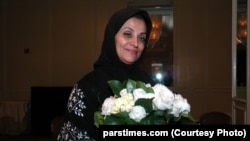 Shahla Sherkat, prominent Iranian feminist writer and founder of Zanan women's magazine.