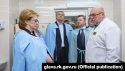 Министр здравоохранения России Вероника Скворцова в Крыму 