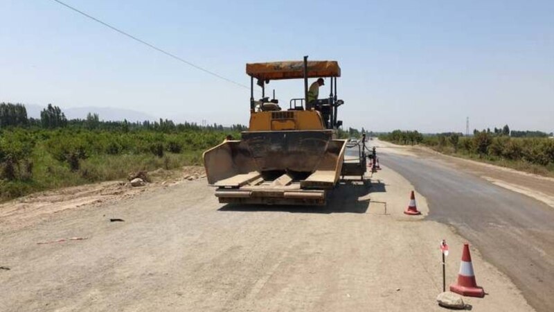 Заасфальтировано 17 километров дороги Ош-Баткен-Исфана