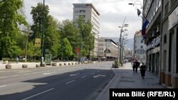 Prazne ulice Sarajeva, 1. maj