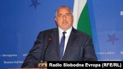 Bulgarian Prime Minister Boyko Borisov (file photo)