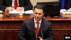 Премиерот Никола Груевски.