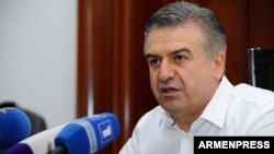 Карен Карапетян, Армения премьер-министрі міндетін атқарушы.