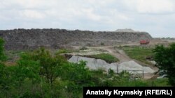 Рекультивация полигона ТБО в Каменке, архивное фото