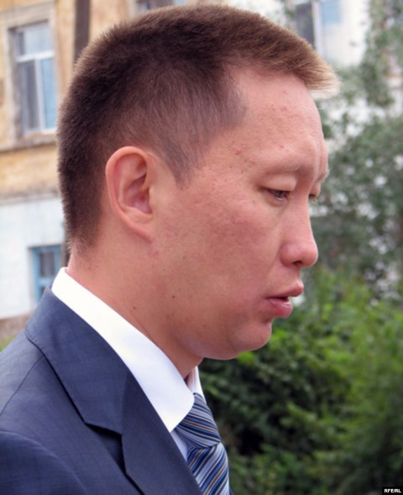 Адвокат Данияр Канафин. Астана, 31 июля 2009 года.