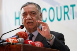 FILE: Pakistani Chief Justice Asif Saeed Khosa