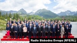 Mинистрите за надворешни работи на државите членки на ОБСЕ во Словачка