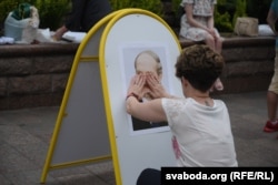 Пікет па зборы подпісаў за Аляксандра Лукашэнку падчас выбараў 2020